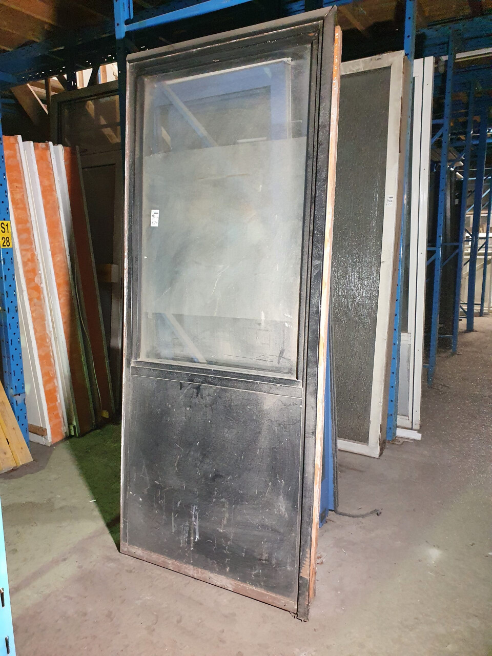 Langwerpig raamkozijn met borstwering | 88x220 cm - Foto 2