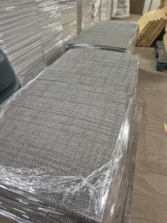 Tapijttegels grijs - 61x61 cm - Foto 2