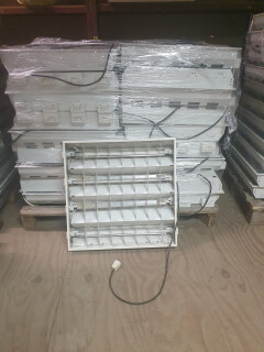 Lampenpanelen systeemplafond | TL-bak | 60x60x10,5 - Foto 1