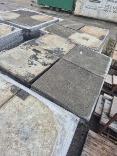 Betontegel 50x50x6 cm - Terras tegel - Stoeptegel - Foto 2