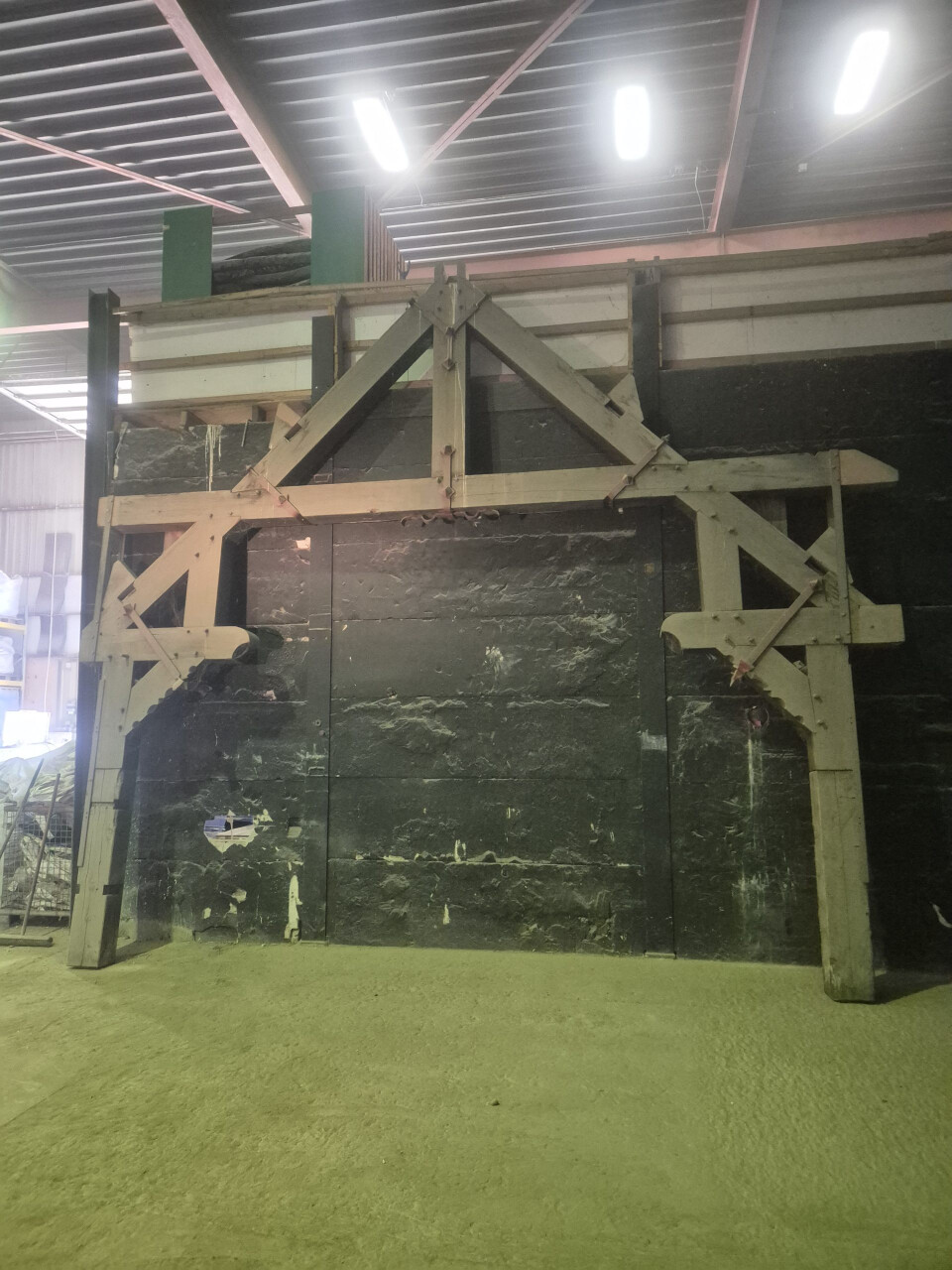 Sierspant - Houten spant - Eikenhout - 5180x5100 mm - Foto 1