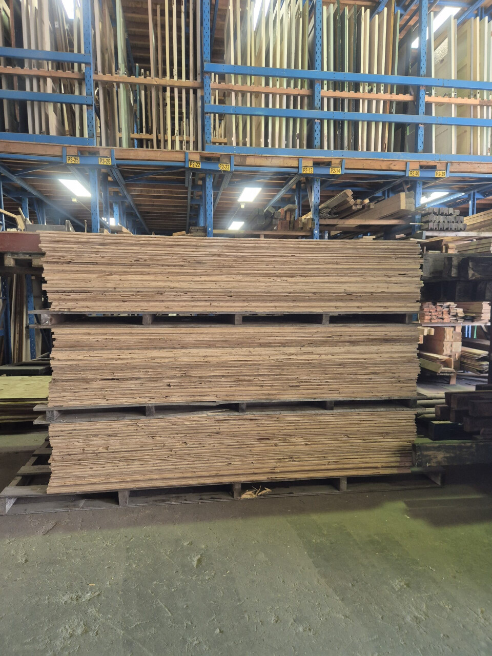 Underlayment plaat - Sjöply Palmas - Constructieplaat - 18mm TG2 – 2440x1220mm - Schoongemaakt - Foto 1