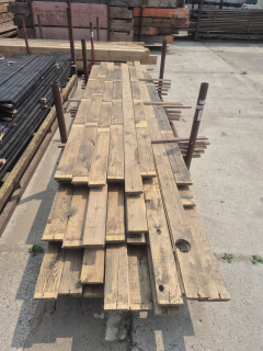 Partij dakbeschot / vloerplanken – 85 mm werkende breedte - 12,5 m2 - Foto 2