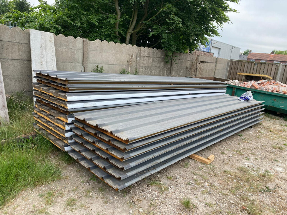 Geïsoleerde Sandwich Dakpanelen – PIR Isolatie | 530 x 100 cm - Foto 1