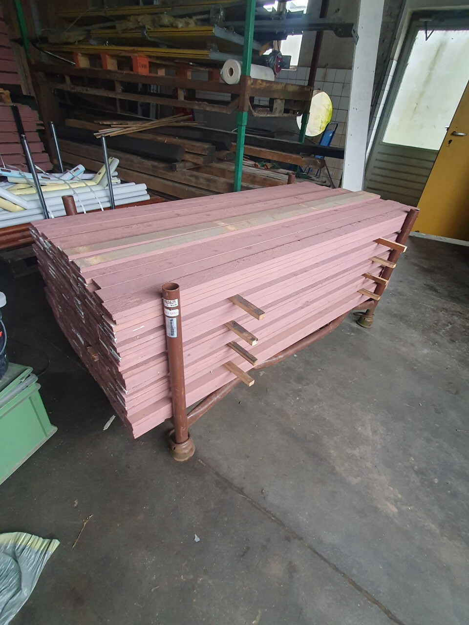 Vuren houten latjes - Bewerkt - 1870x70x18 mm - Foto 2