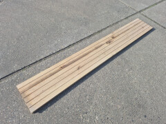 Wit Eiken planken - Vloerdelen - Mes en groef - Foto 4