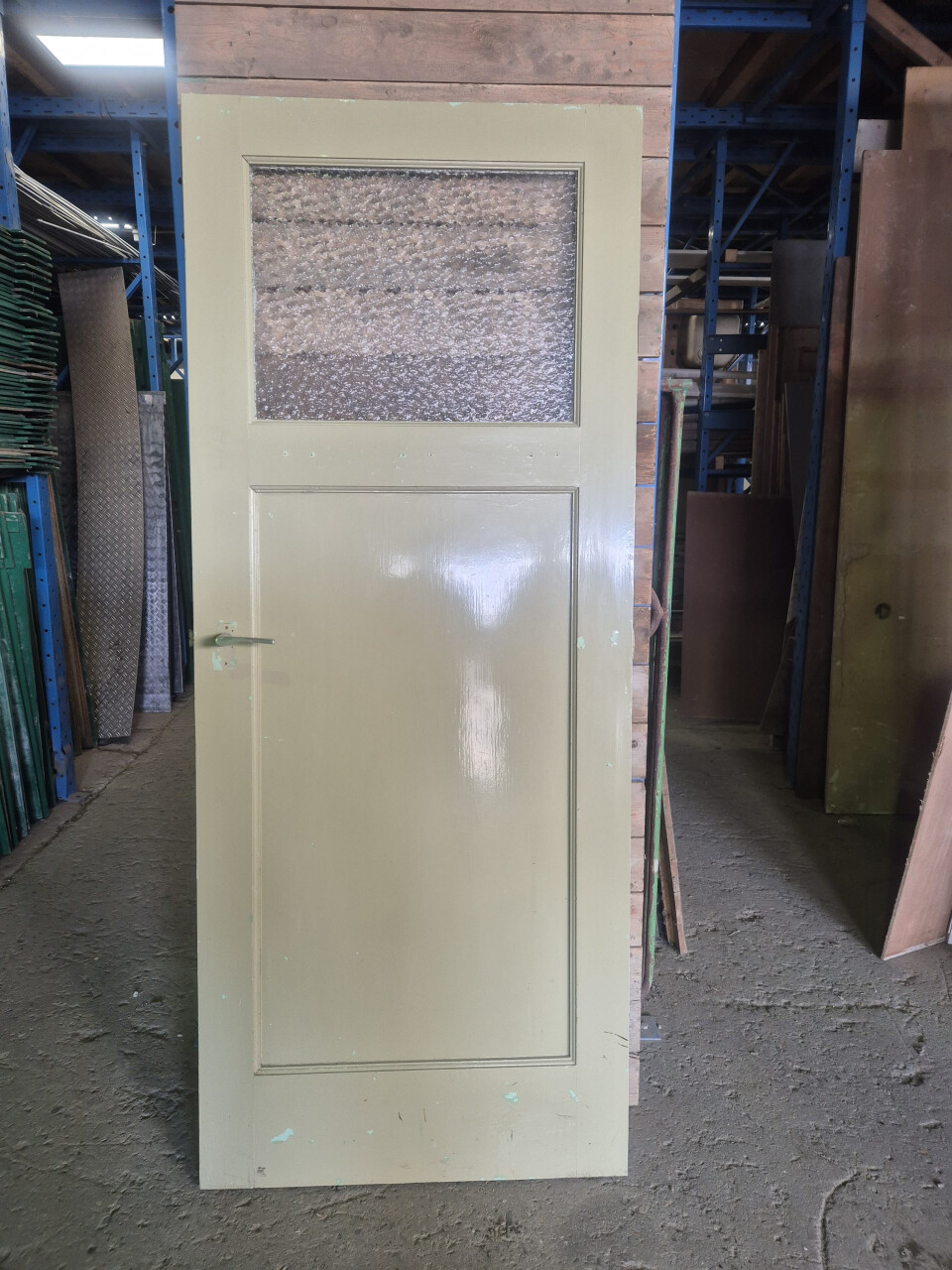 2-vaks paneeldeur met glas - 11150 - Foto 1