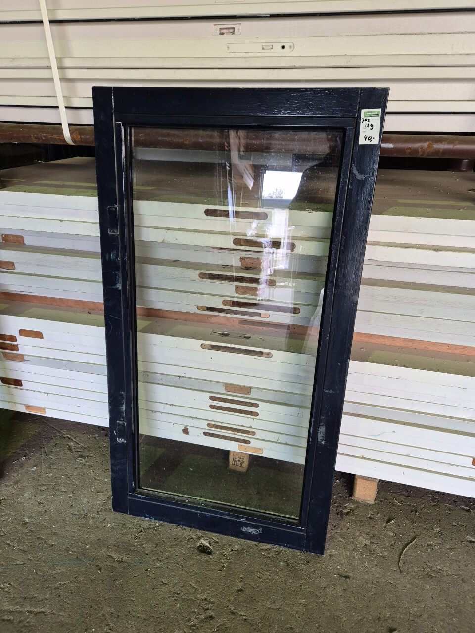 Gebruikt binnen raam - Dubbel glas - Staand - 12102 - Foto 1