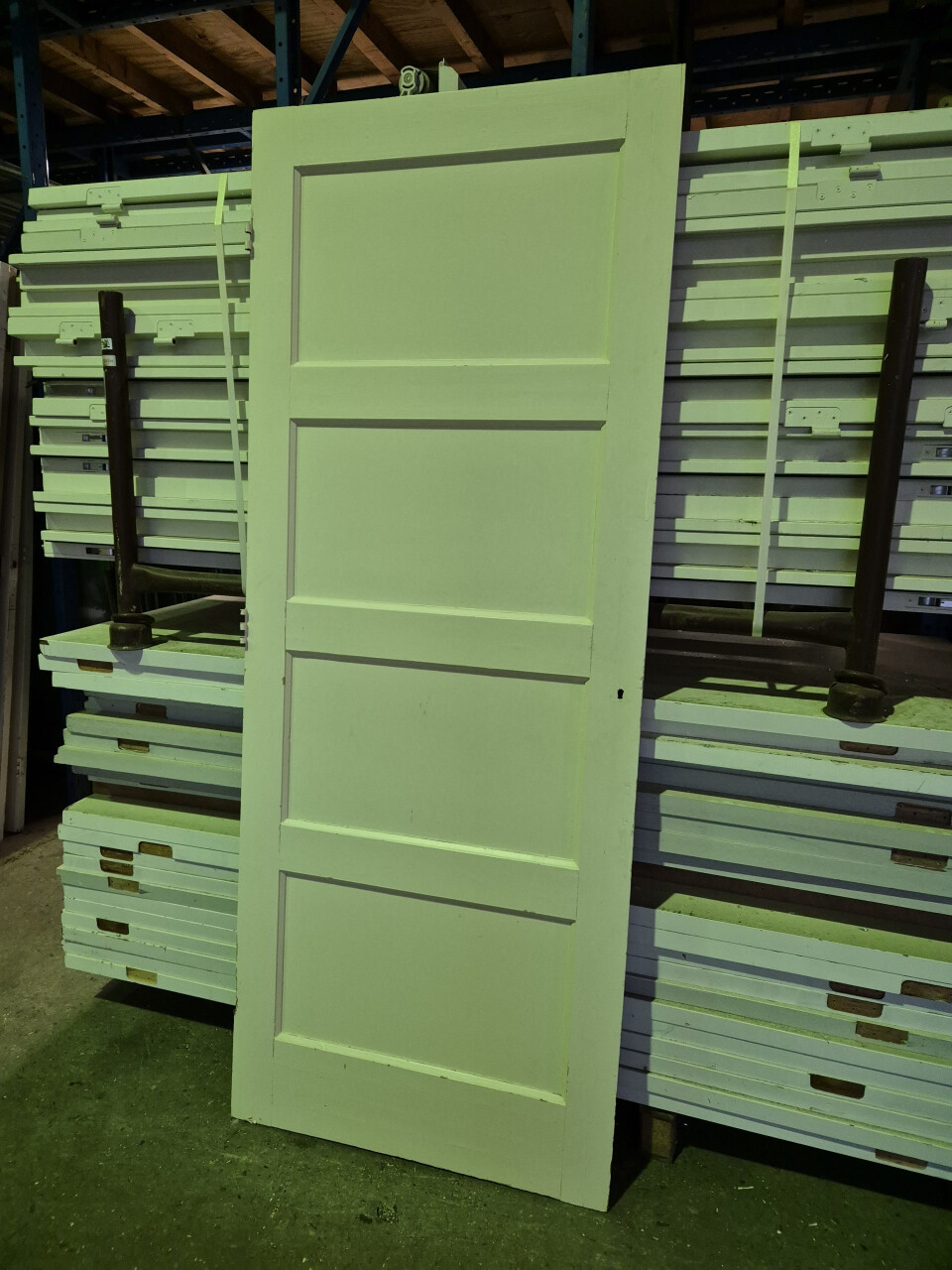 Gebruikte paneeldeur - 4-vaks - binnendeur - 12135 - Foto 1