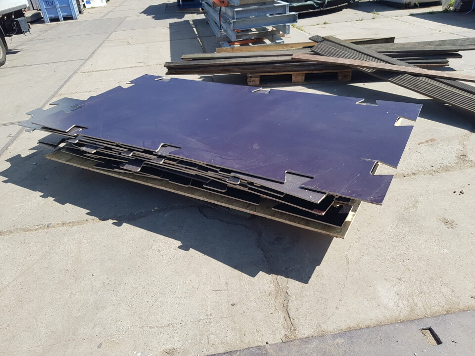 Betonplex 9 mm, een zijde antislip