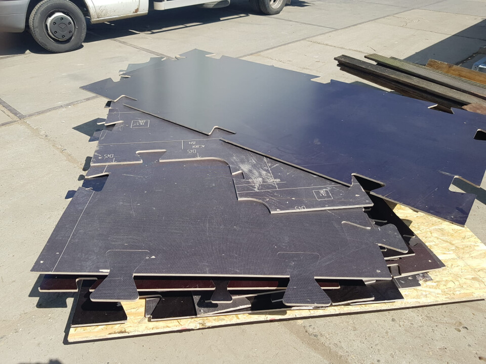 Betonplex 9 mm, een zijde antislip - Foto 2