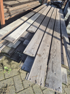 Vuren vloerplanken - Mes en groef - 22 mm dik - Foto 2