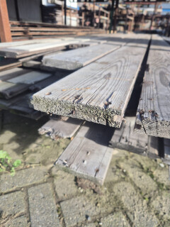 Vuren vloerplanken - Mes en groef - 22 mm dik - Foto 3