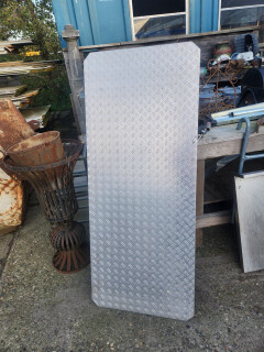 Aluminium tranenplaat - Foto 1