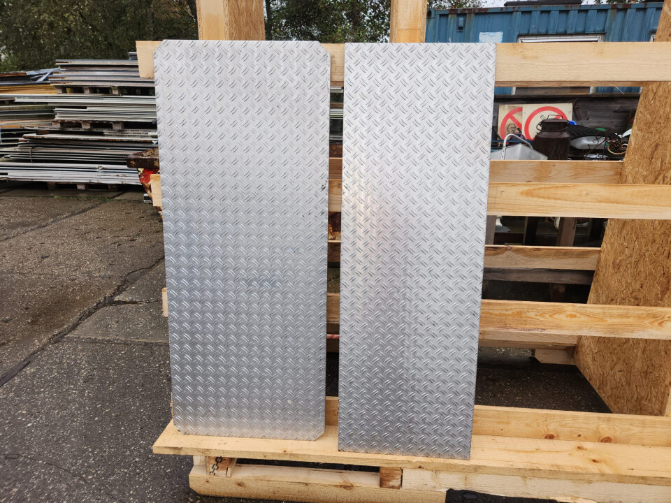 Aluminium tranenplaat - Foto 3