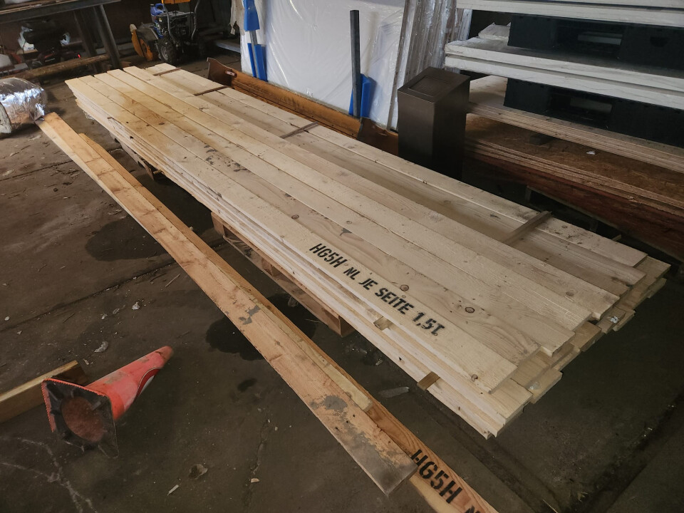 Vurenhouten planken, ongeschaafd en ontspijkerd - Foto 4