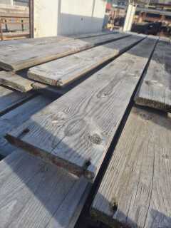 Vuren houten planken - Mes en groef - 20 mm dik - Foto 2