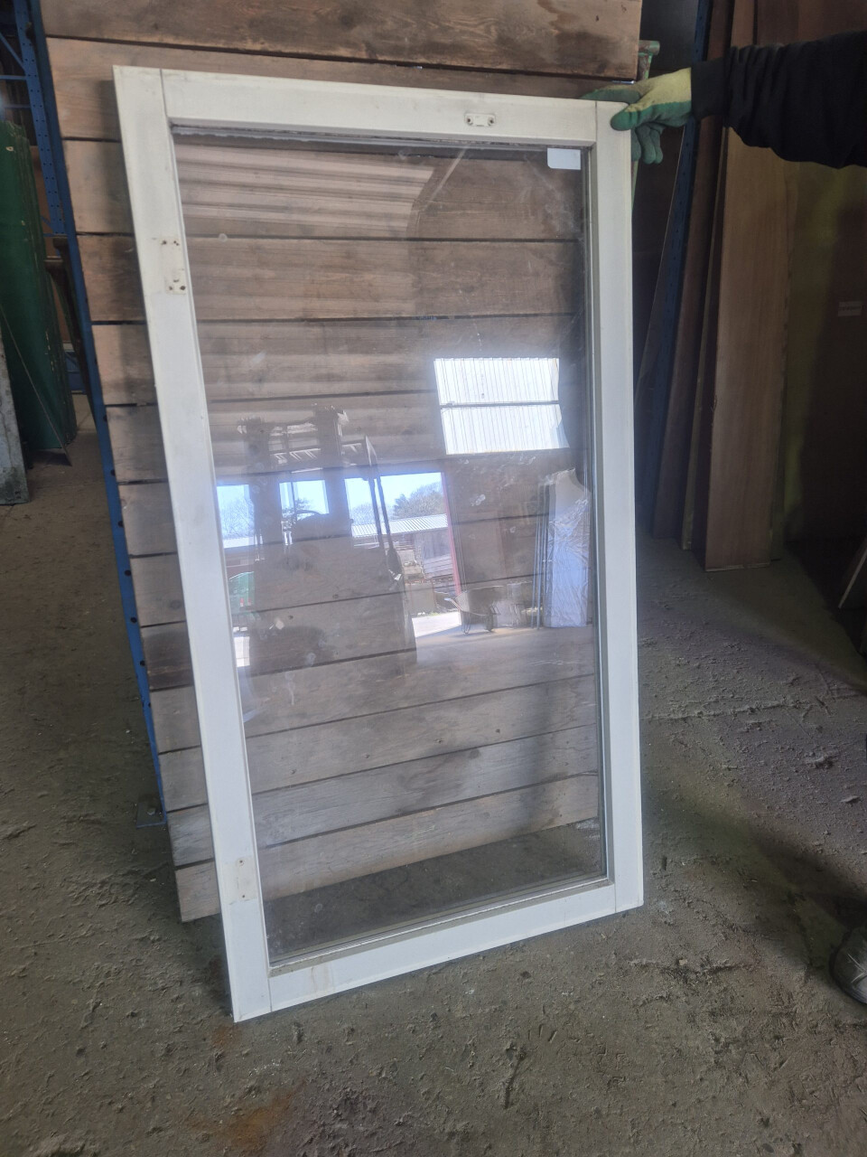 Gebruikt binnen raam - Dubbel glas - 78x143,5 cm - 11182 - Foto 1