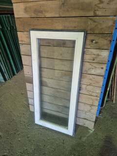 Gebruikt binnen raam - Dubbel glas - 52,5x112,5 cm - 11167 - Foto 2