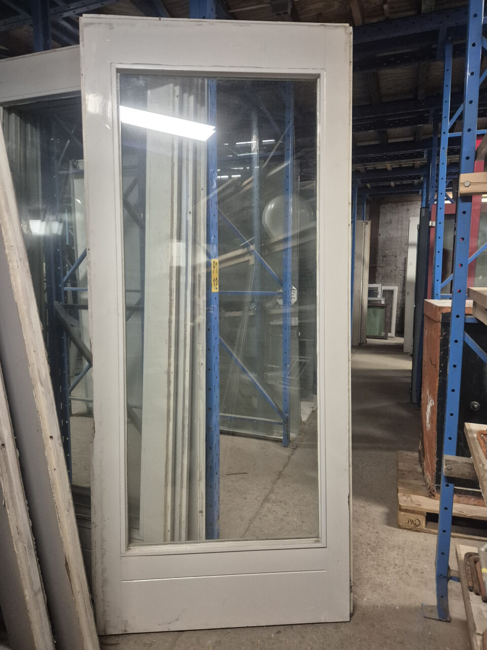 Houten systeemwand - Glazen wand - Glazen pui - Dubbel glas - Foto 1