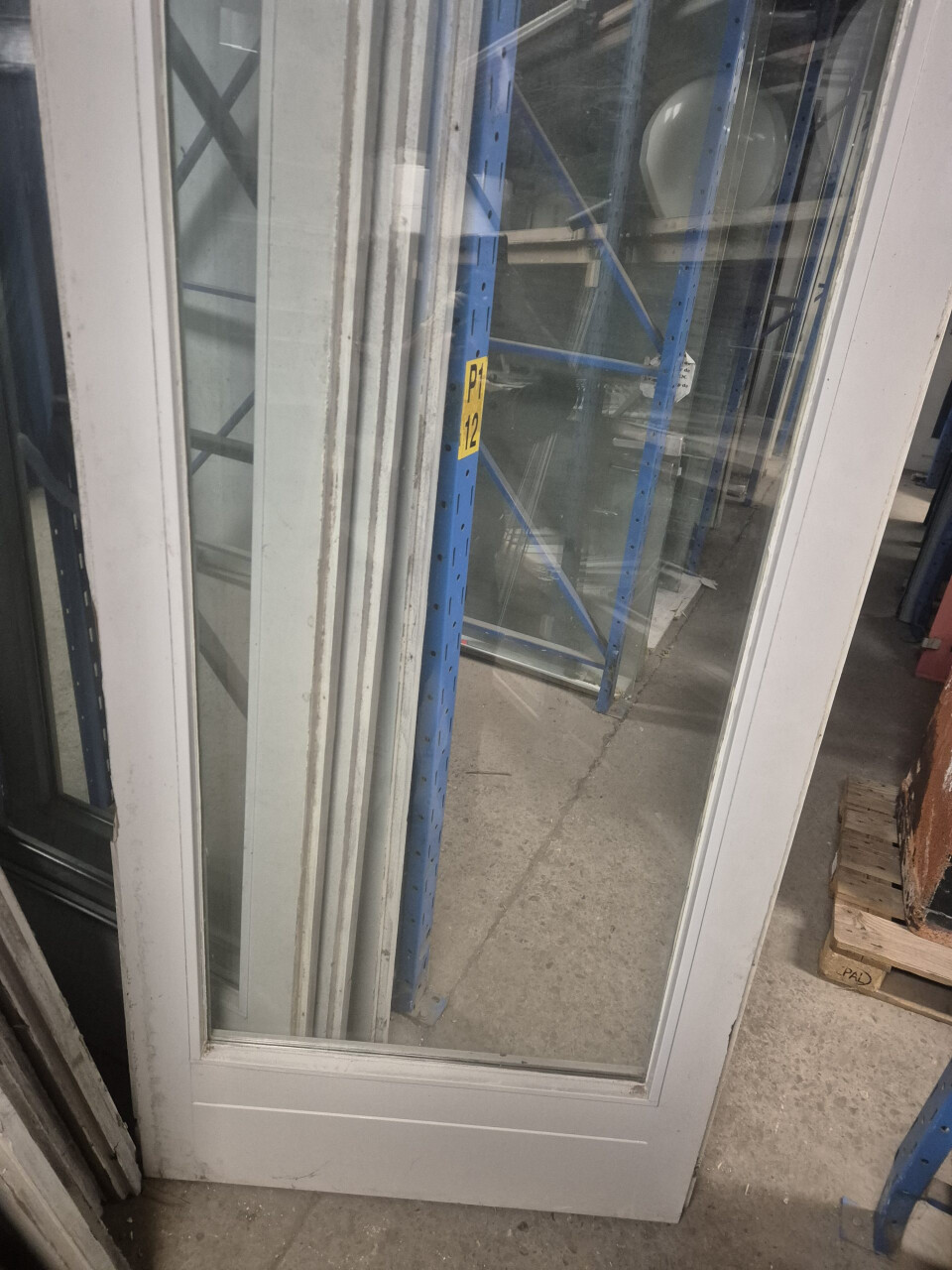 Houten systeemwand - Glazen wand - Glazen pui - Dubbel glas - Foto 2