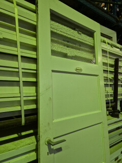 Paneeldeur 4-vaks met glas - 77x212 cm - 12136 - Foto 2