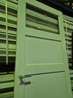 Paneeldeur 4-vaks met glas - 82,5x210,5 cm - 12137 - Foto 2