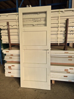 Paneeldeur 4-vaks met glas - 82,5x210,5 cm - 12138 - Foto 3