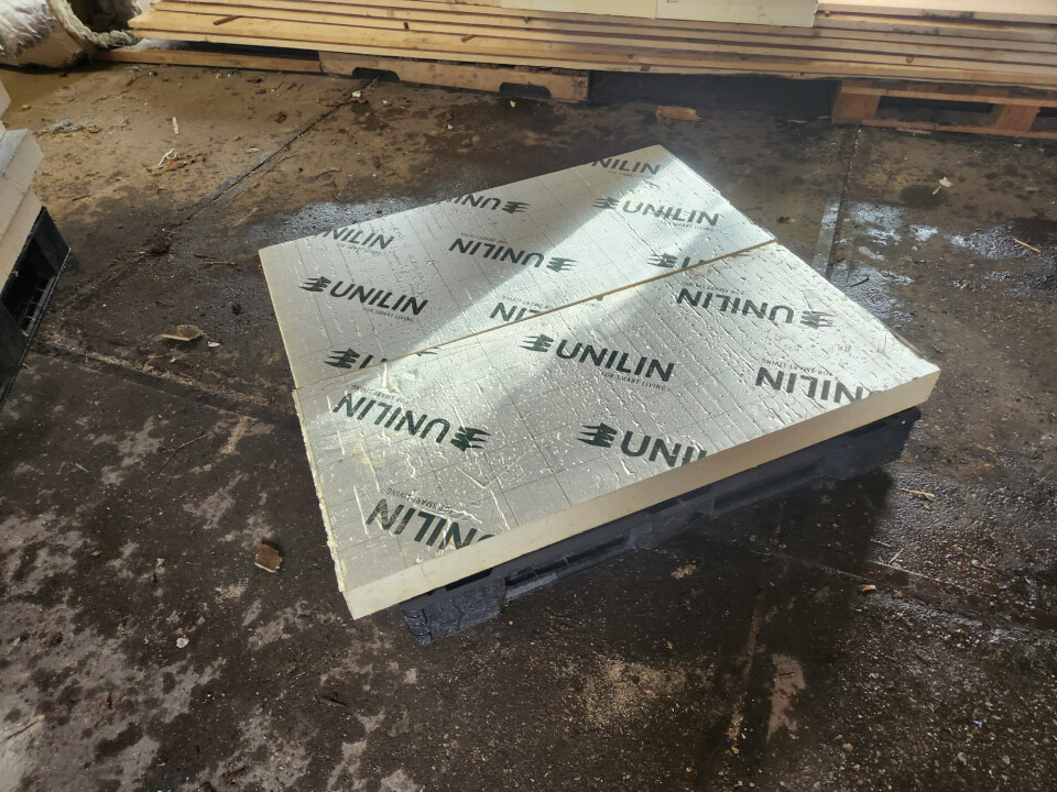 Partij PIR isolatieplaten - Foto 1