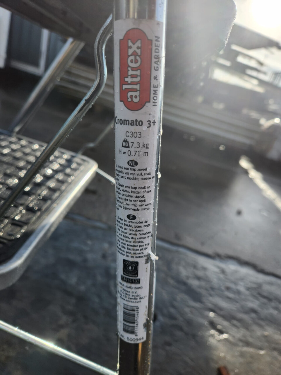 Trap voor in huis of tuin, 3 tredes - Foto 4