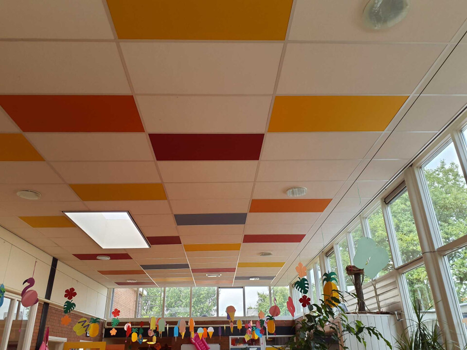 Plafondpanelen, mix wit/gekleurd, beschikbaar december/januari! - Foto 4