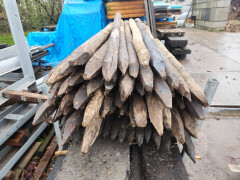 Gecreosoteerde (weide)palen - Foto 3