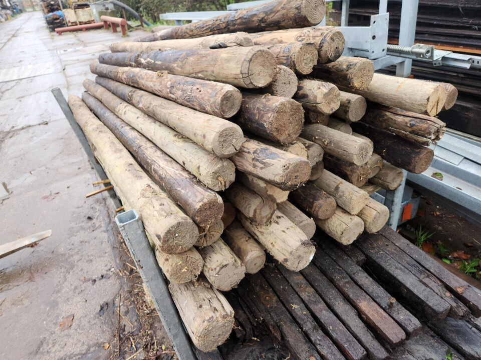 Gecreosoteerde (weide)palen - Foto 4