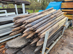 Gecreosoteerde (weide)palen - Foto 5