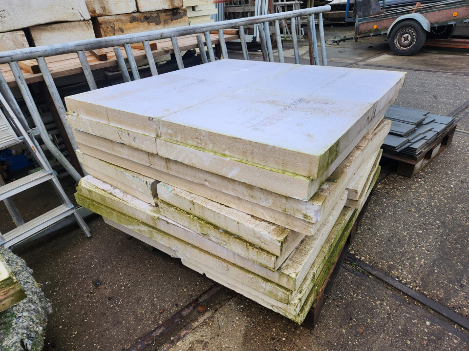 Partij PIR isolatieplaten 140 mm