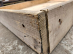 Houten bakken, gemaakt van vlonderplanken - Foto 2