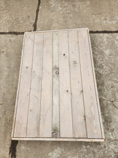 Houten bakken, gemaakt van vlonderplanken - Foto 4