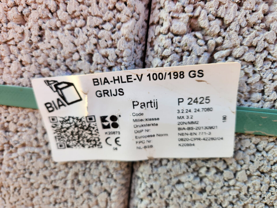 Grindbeton lijmblokken BIA 100/198 en 120/198 - Foto 5