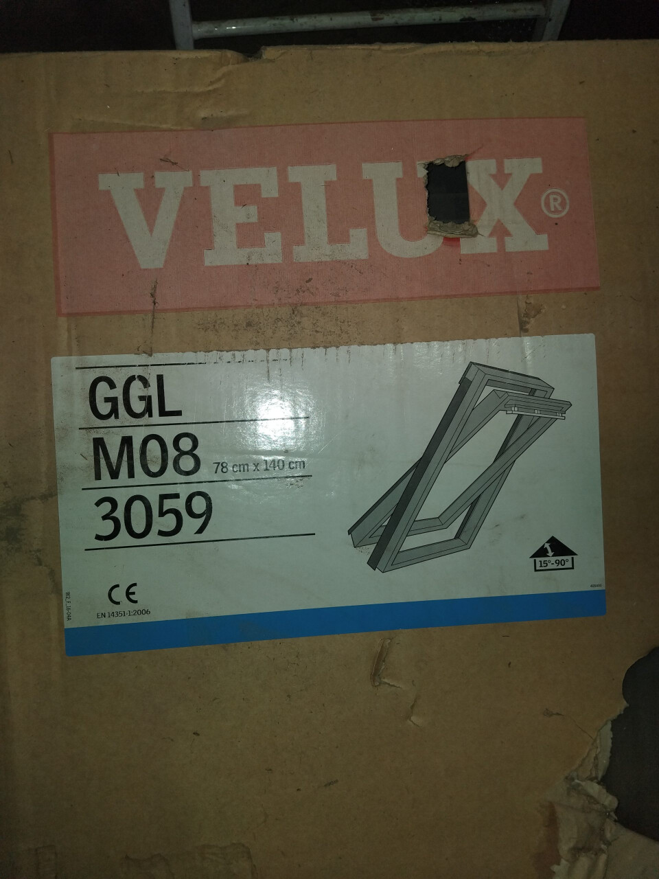 Velux dakraam - GGL M08 3059 - 78x140 cm
