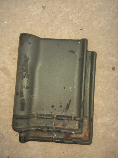 Lafarge dakpan - Tuile Postel - Zwart - Foto 1