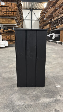 houten planten bak zwart - Foto 1