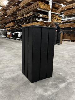 houten planten bak zwart - Foto 3