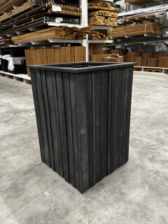 grote houten plantenbak - Foto 1