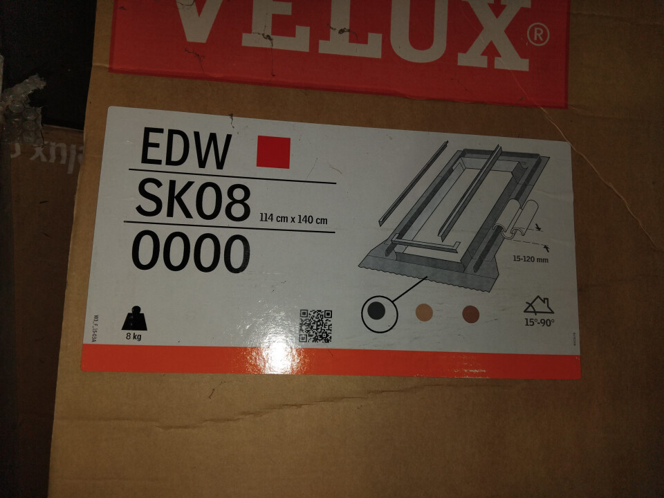 Velux gootstuk EDW SK08 0000 114 x 140 cm - Nieuw
