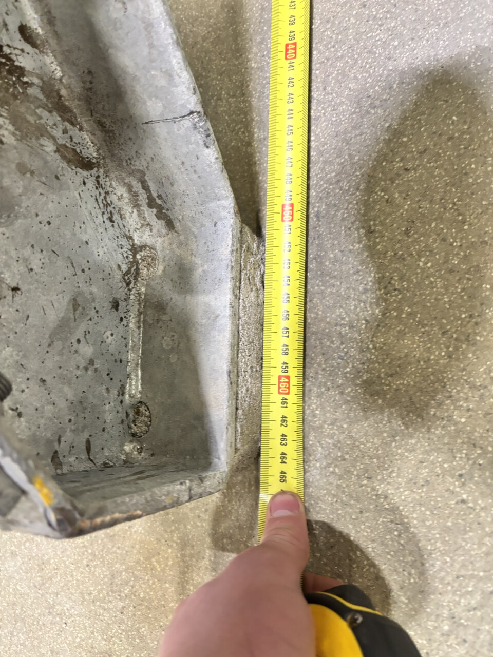 Gegalvaniseerde stalen bordestrap met bordes – 3,20 m hoog - Foto 4