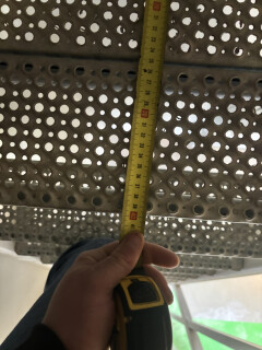 Industriële stalen (steile) trap – H 330 cm / uitval 190 cm - Foto 1