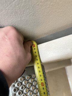 Industriële stalen (steile) trap – H 330 cm / uitval 190 cm - Foto 4