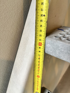 Industriële stalen (steile) trap – H 330 cm / uitval 190 cm - Foto 5