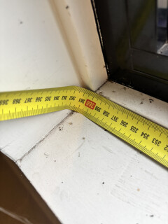 10 stuks aluminium kozijnen antraciet (3-delig) - Foto 4