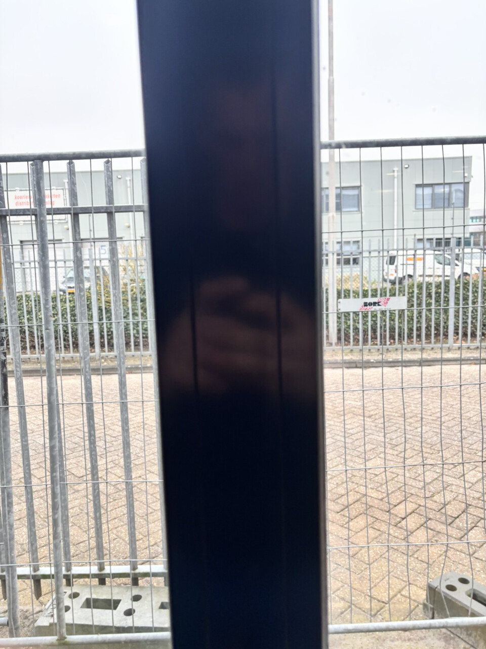 10 stuks aluminium kozijnen antraciet (3-delig)